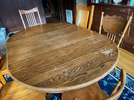 Photo of free Table with two chairs (Pomona) #2