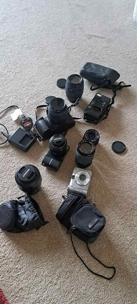 Photo of free Various Cameras and Lenses (Horsham (North side) RH12) #1