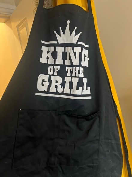 Photo of free King of the grill bbq/cooking apron (Mount Pleasant ST4) #2