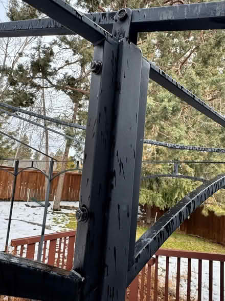 Photo of free XLarge Black Metal Gazebo/Firepit (Larkspur SE Bend) #3