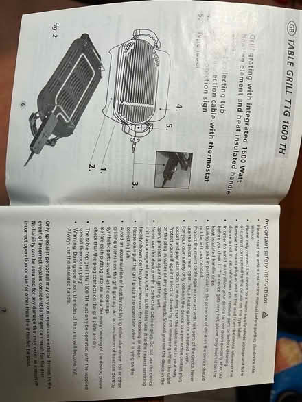 Photo of free Table top electric grill for outdoor entertaining (Saltdean BN2) #2