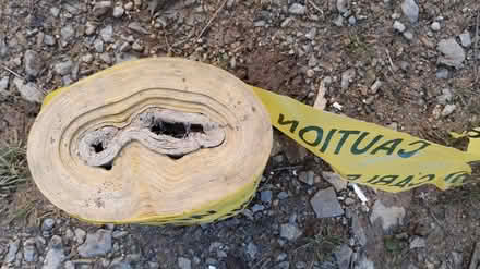 Photo of free Electrical cable warning tape (Kingscourt/Lightpill, Stroud) #1