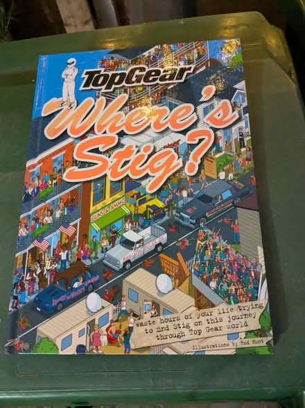 Photo of free Top Gear book - Where's Stig (like Where's Wally) (Roffey RH12) #1