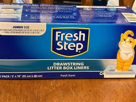 Photo of free fresh step cat box liners (N. Middletown) #1