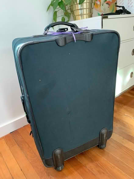 Photo of free Large green roller suitcase (Logan Circle) #2