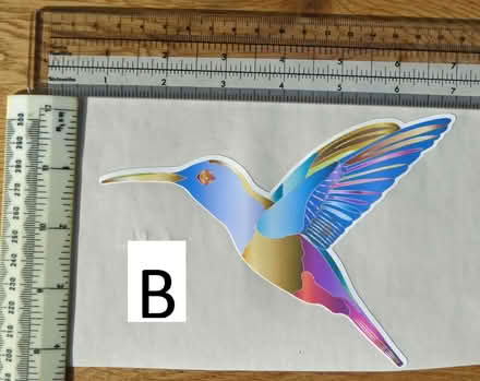 Photo of free Humming bird stickers; 3 designs (Tiffield NN12) #2