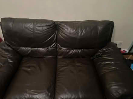 Photo of free 2 seater leather sofa (Great Preston WF10) #4