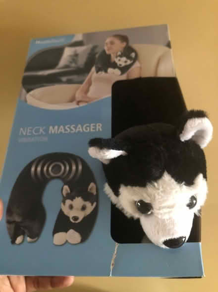 Photo of free wolf plushie neck massager (East Brockton) #1