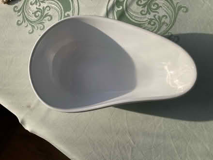 Photo of free White glazed pottery dish (Rochester ME1) #1