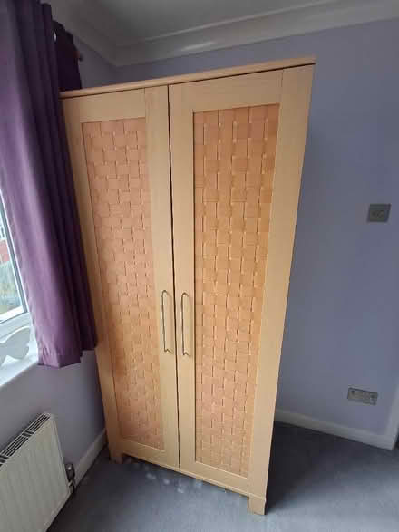 Photo of free Beech Double Wardrobe (Woolston WA1) #1