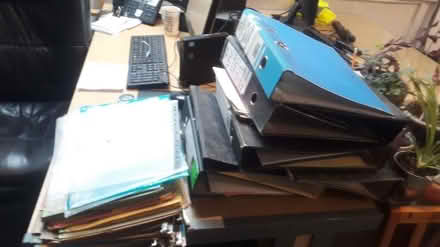 Photo of free Lever arch files, ringbinders, hanging files etc (Digbeth B5) #1