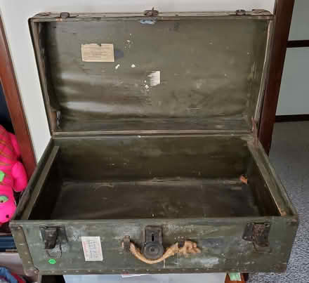 Photo of free Vintage Steamer Trunk (Shatsbury, VT) #2