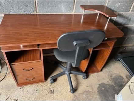 Photo of free Computer desk & chair (Whinmoor LS14) #1