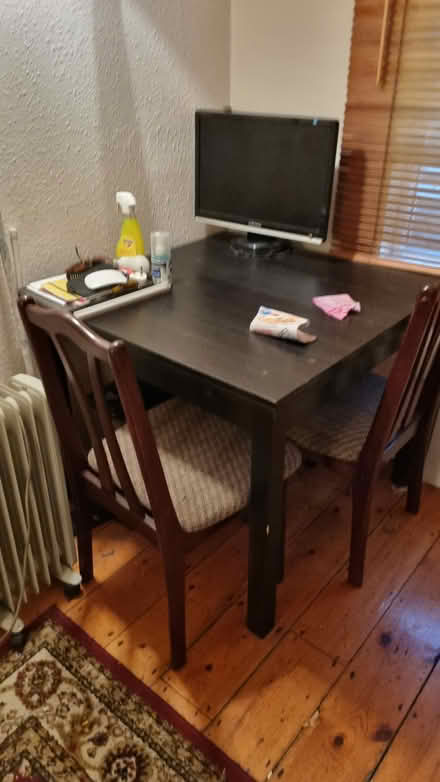 Photo of free Table and 2 chairs (Harold's Cross, Dublin) #1
