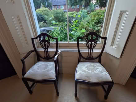 Photo of free Mahogany dining table with 8 chairs (Park Central B15) #4