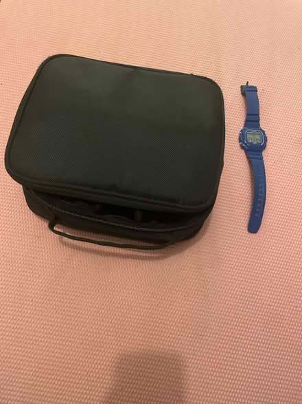 Photo of free black makeup/cord etc bag (Belmont) #2