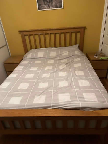 Photo of free King size bed and Emma memory foam mattress (Great Preston WF10) #1