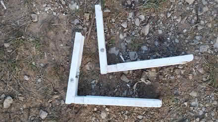 Photo of free Pair of microwave brackets (Kingscourt/Lightpill, Stroud) #2
