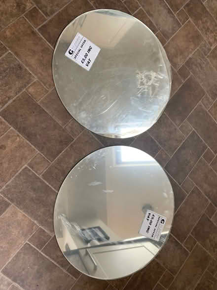 Photo of free Circular mirrors (Harrogate HG1) #1