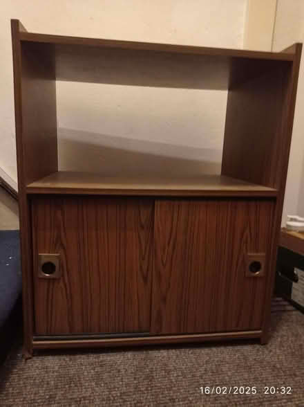 Photo of free TV cabinet w/ record storage (Racecourse area BN2) #1