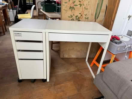 Photo of free IKEA desk & drawers (Hamm Court TW17) #1