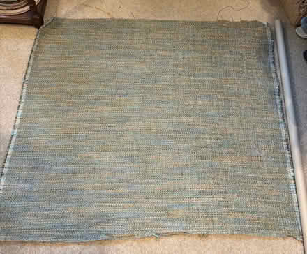 Photo of free A piece of chenille type upholstery fabric (Hurdsfield SK10) #1