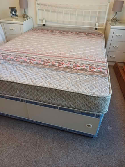 Photo of free Double Bed, Mattress & Headboard (Rainham, Kent - ME8) #2