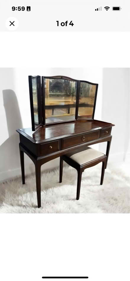 Photo of free Stag minstrel vintage triple mirror (SE25) #1