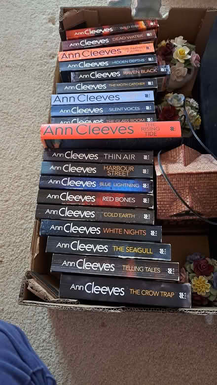 Photo of free Ann Cleeves books (Woodley RG6) #1