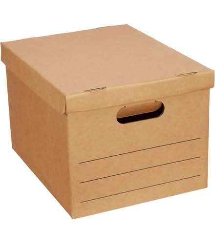 Photo of Cardboard Storage Boxes with Lid (Frederick (monocacy & rt. 26)) #2