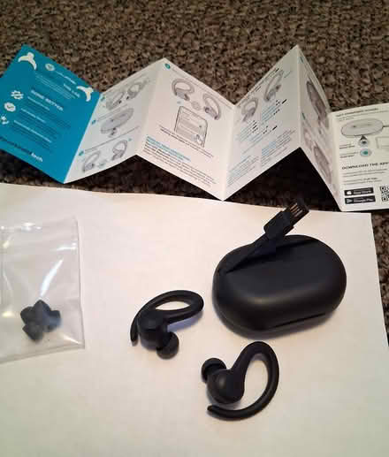 Photo of free JLab Go Air Sport wireless earbuds (Cambridgeport, near Dana Park) #2