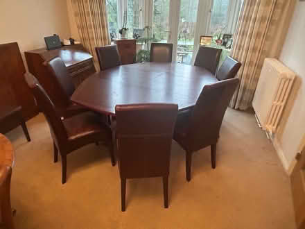 Photo of free Octagonal Dining Table and Chairs (London N12. Woodside Park) #2