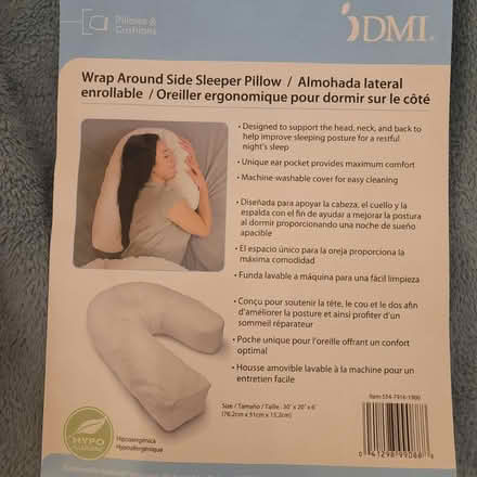 Photo of free Wrap Around Side Slerper Pillow (Downtown Berkeley) #1