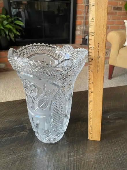 Photo of free Heavy glass vase (Troy - Rochester and Wattles) #1