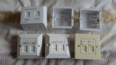 Photo of free Network faceplates, back boxes & open reach master socket (Caldy Valley CH3) #4