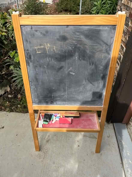 Photo of free Standing chalkboard/whiteboard (Berkeley Hills) #1