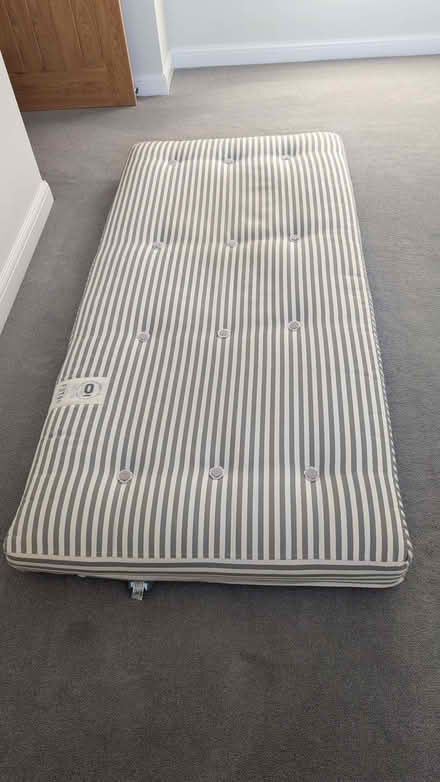 Photo of free Futon mattress - single (190x90x15) (Long Lane Recreation Ground NG9) #1