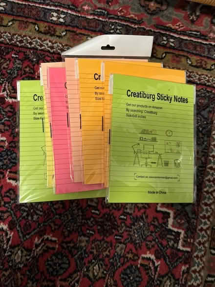 Photo of free Large Post It Notes (Dempster east of Ridge) #1