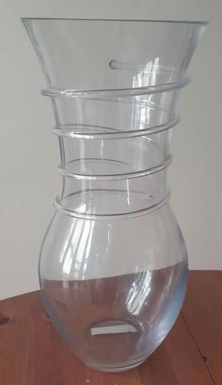 Photo of free Glass vase nearly 15" tall (Burgess hill) #1