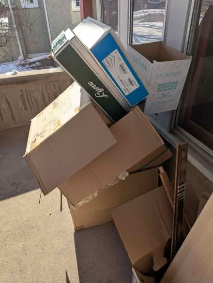 Photo of free Boxes & Foam Sheets (Ann Arbor, Central Campus) #1