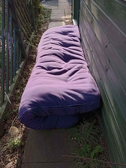 Photo of free Futon mattress (Bucknell SY7) #2