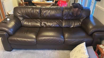 Photo of free Large 3 Seater Sofa & Armchair (Monkwick CO2) #2