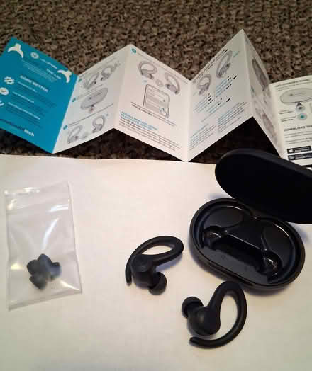 Photo of free JLab Go Air Sport wireless earbuds (Cambridgeport, near Dana Park) #1