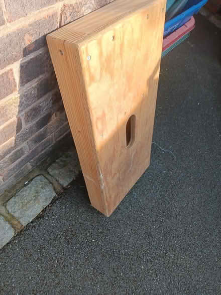 Photo of free Wooden step (ST7 Audley) #1