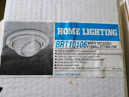 Photo of free Various as new light. Fittings (Runfold Farnham) #1