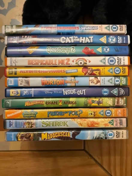 Photo of free Selection of kids DVD’s (Woking GU21) #1