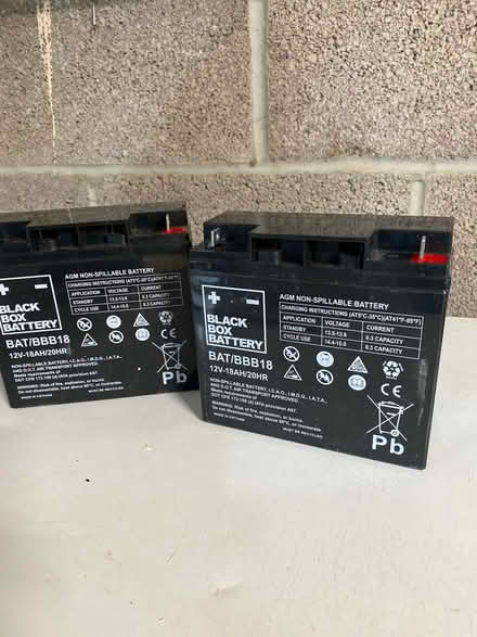 Photo of free 12v batteries (Corsham) #1