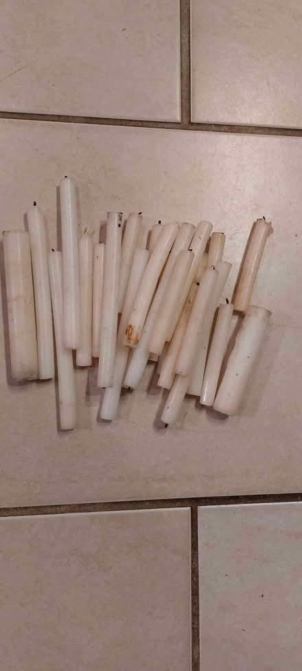 Photo of free Old white candles (Sutton Coldfield B73) #1