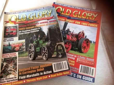 Photo of free Over 100 Old Glory Steam Engine Magazines (Presteigne LD8) #1