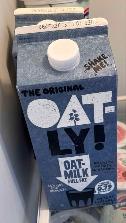 Photo of free Two oat milk, half gallons (303 and I 10) #1